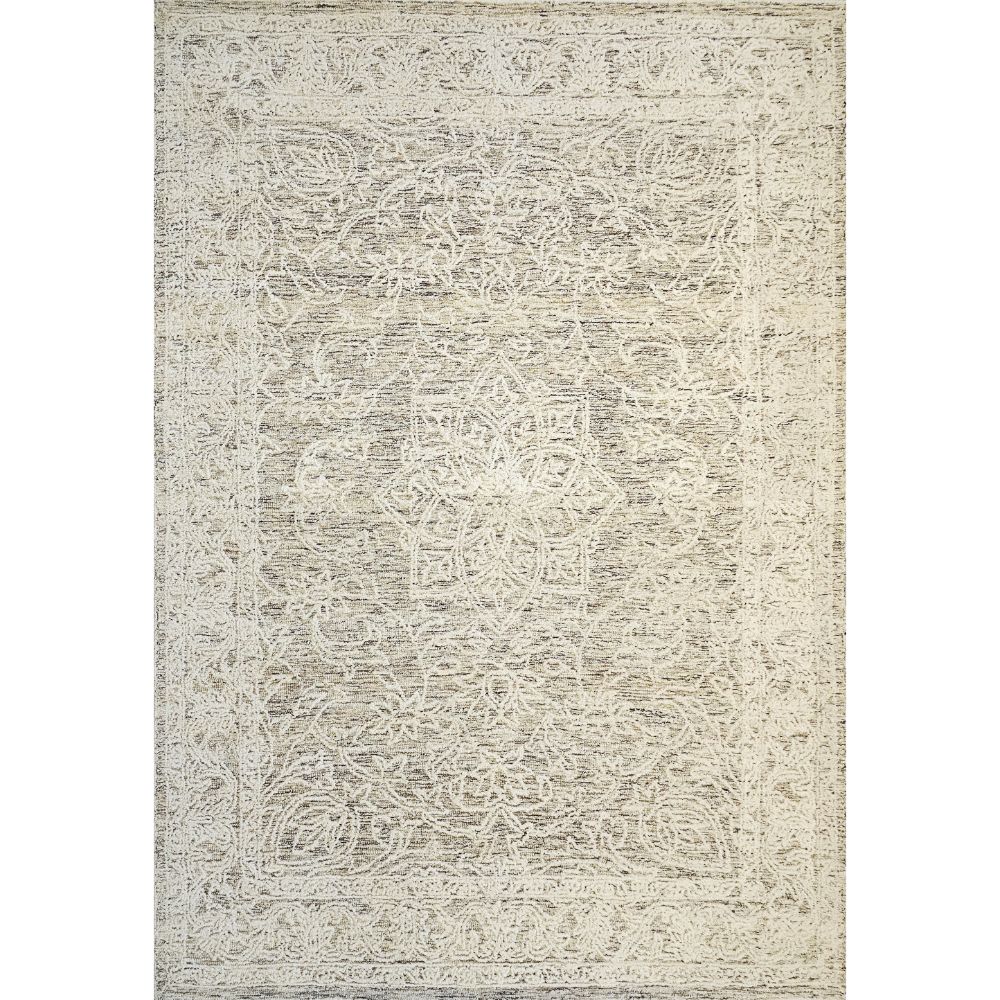 Dynamic Rugs 1124-180 Darcy 2 Ft. X 4 Ft. Rectangle Rug in Ivory/Taupe